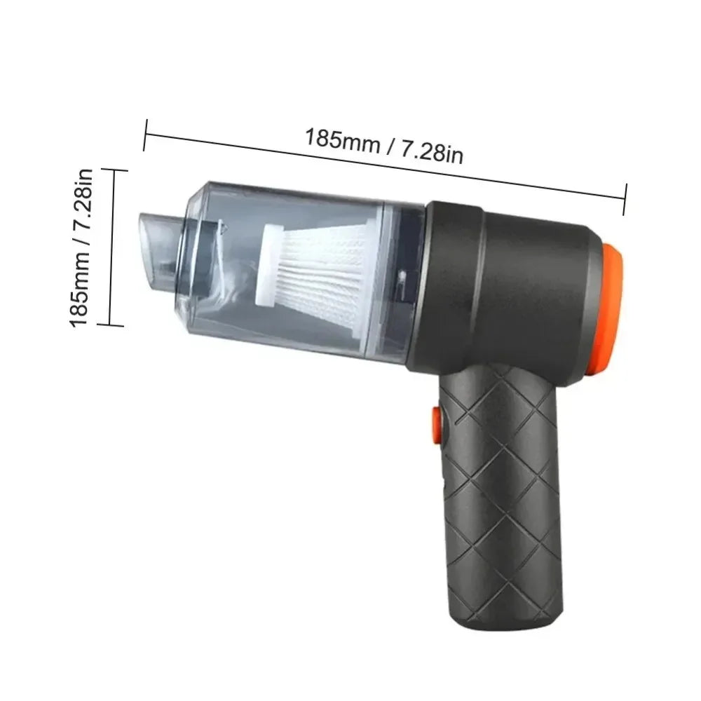 Ultra High Power Car Mounted Vacuum Cleaner Vehicle Wireless Portable Handheld Automobile Mini Vacuum Cleaner