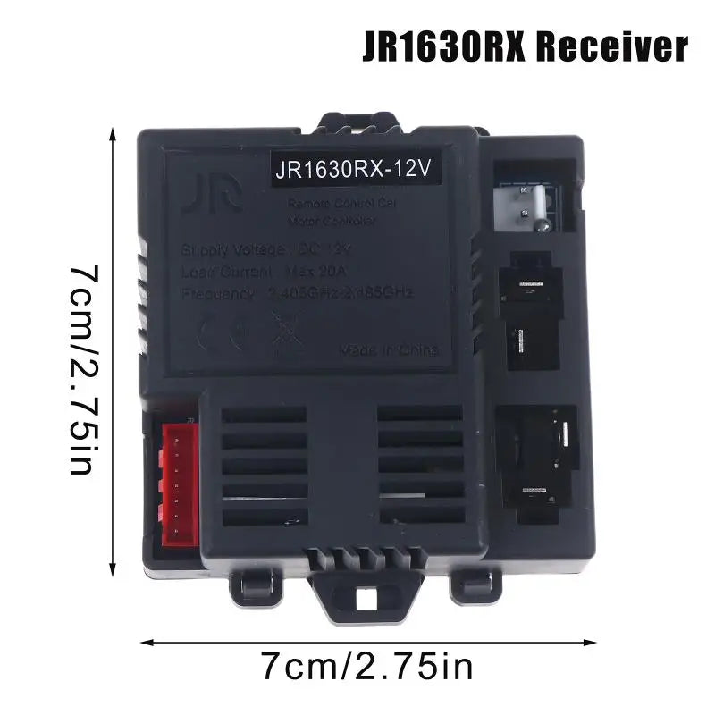 Children's Electric Vehicle Remote Control JR1630RX/JR1630RX-12V 2.4G Replacement Component