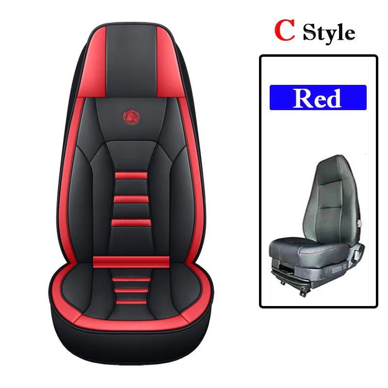 Truck Lorry Van Big Universal Seat Cover Cushion Mat for Hino TATRA Dongfeng SANY Iveco Kenworth Peterbilt Man Volvo Benz etc
