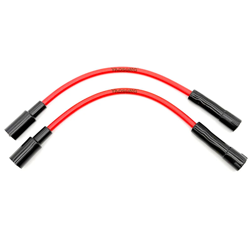 2 PCS 10.4mm 10mm Motorcycle Spark Plug Wire For Harley-davidson Softail Dyna FXD 1999-2017 Motorcycle Accessories