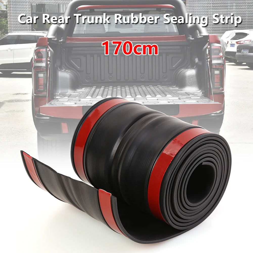 67x4 inch Rubber Pickup Truck Bed Tailgate Gap Cover Practical Multi-functional Durable Classic Filler Seal Shield Cap