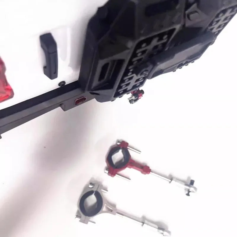 Simulation Metal Hook Linker Trailer Fixtures Accessories for 1/10 RC Crawler Car Traxxas TRX4 Relalo MK07 DIY Upgrade Parts