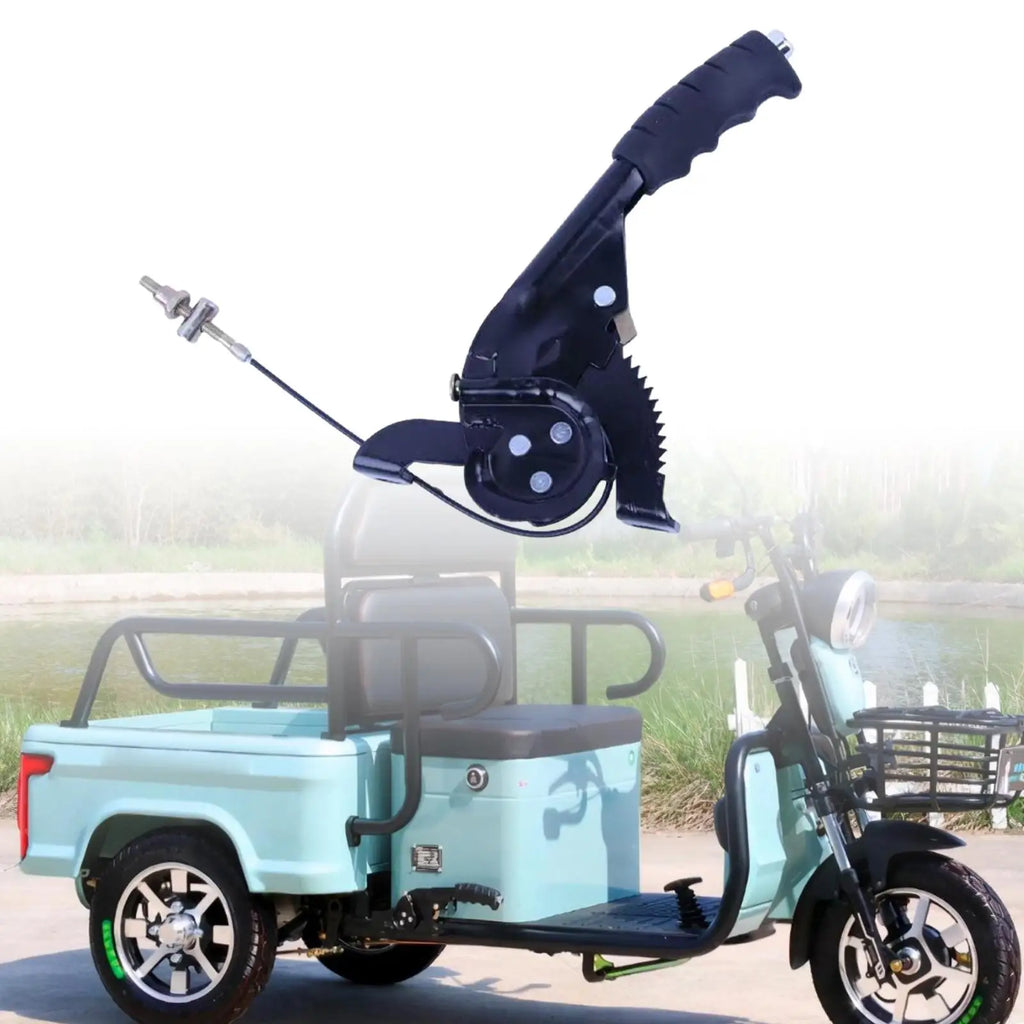 Handbrake for Electric Tricycle Metal Durable Brake Pump Lever Easy Installation Third Wheel Spare Parts Replacement Parts