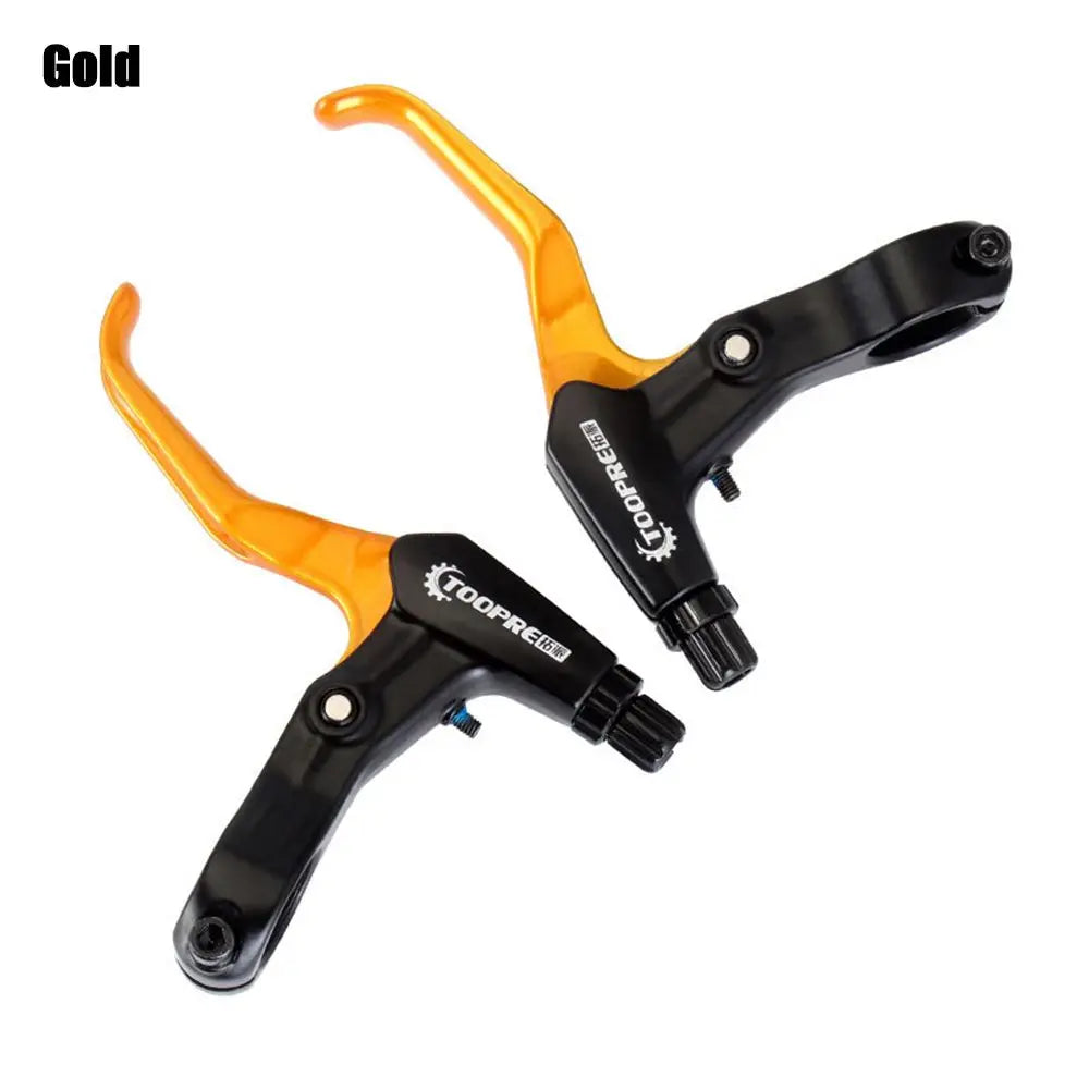 1 Pair High Quality Ultralight Aluminum Alloy Bicycle BMX Brake Handle MTB Mountain Bike Cycling Brake Levers V/Disc Brake Lever