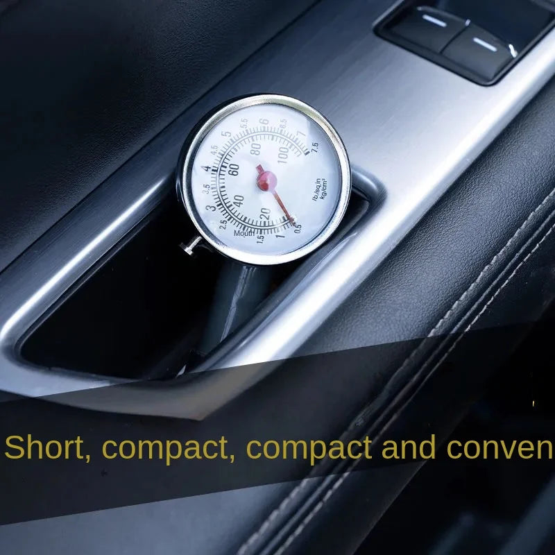 Auto Metal Truck Racing Car Tire Air Pressure Gauge Automobile Tyre Meter Vehicle Tester Monitoring System Measuring Tool