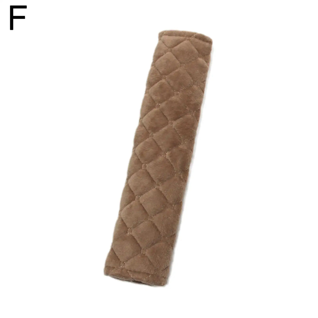 Car Soft Seat Belt Cover Auto Seat Belt Covers Safety Belts Shoulder Protection With Warm Plush Auto Interior Accessories