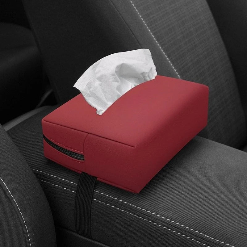 Car Tissue Box Holder Auto Accessories Hanging Organizer for Car Interior Must Have Storage