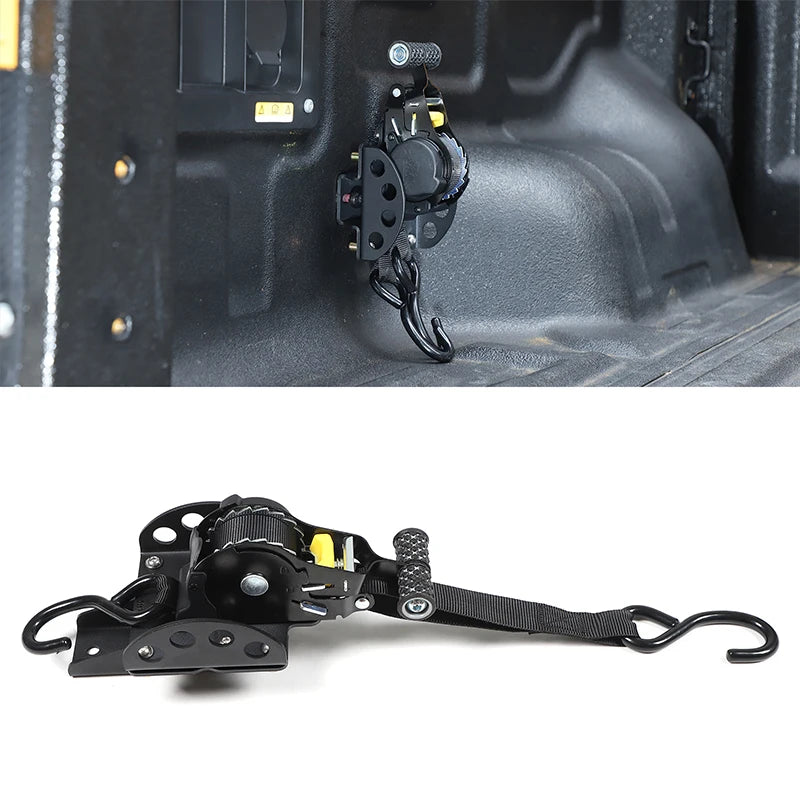 For Ford Ranger 2023 2024 Truck Tailgate Trunk Luggage Anchor Pickup Bed Side Tie Down Cleat Hook Fastner Clip Car Accessories