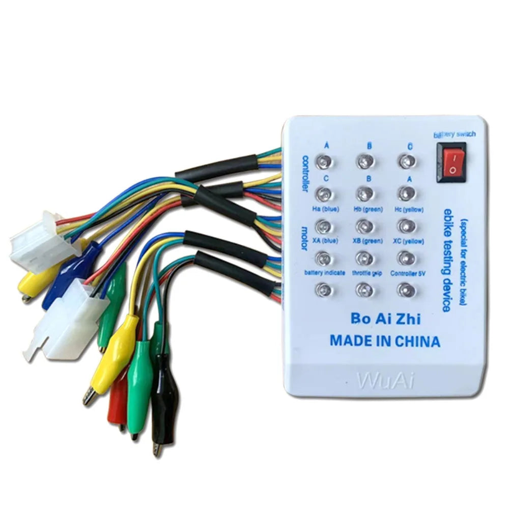 24V/36V/48V/60V/72V Electromobile Repair Device Brushless Motor Controller Hall Controller Scooter Maintenance Detector