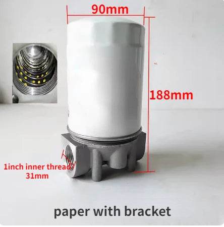 1PC Diesel fuel filter vehicles fuel transfer pump Filter Diesel filter cartridge assembly Fuel Oil filtering impurities tools