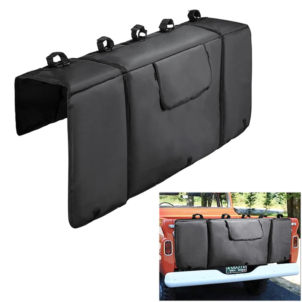 Pickup Truck Tailgate Bicycle Transport Pad Tailgate Cover Protection Pad Holds Up To 5 Bikes Truck Accessories for Bicycle