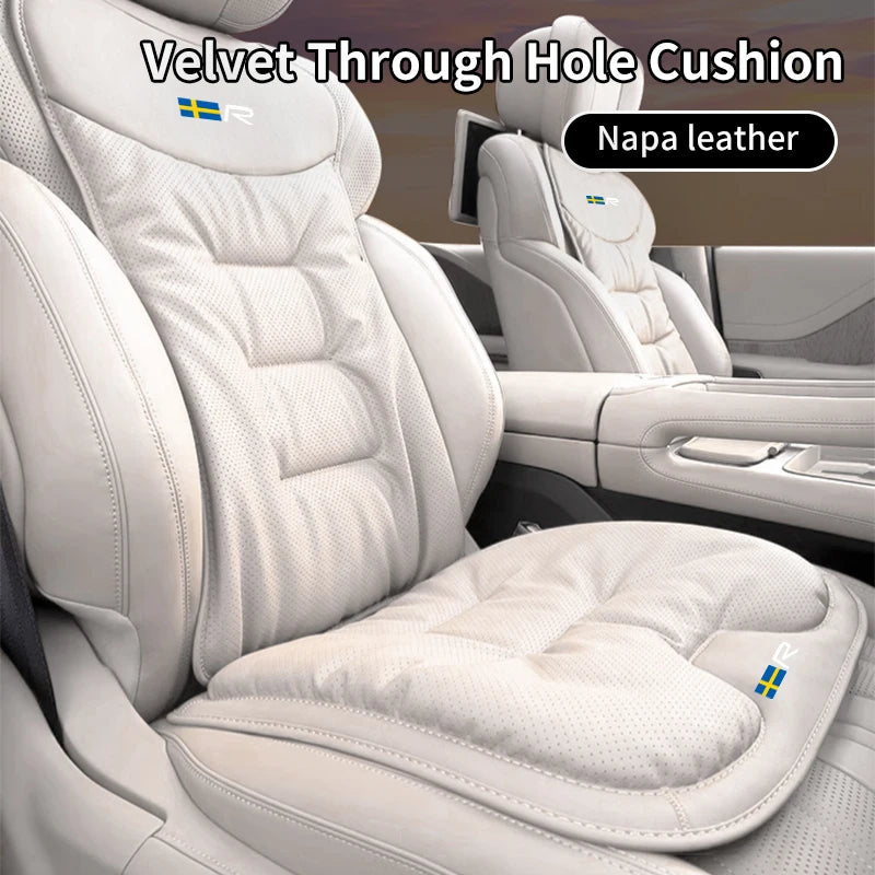 Car Accessories Seat Velvet Protector Cushion For Volvo R AWD C30 C70 S60 S80 S90 T6 V40 V50 V60 V70 V90 XC40 XC60 XC70 XC90