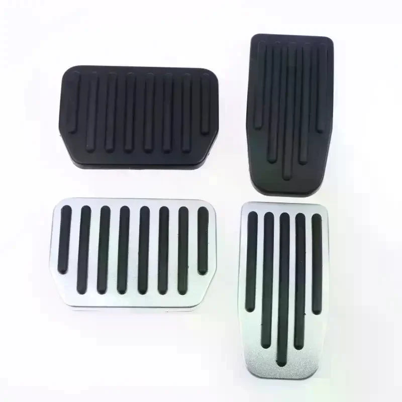 Car Foot Pedal Pads Cover Non-slip Accelerator Brake Rest Performance Metal Mats Vehicle Accessories For Model 3 Y