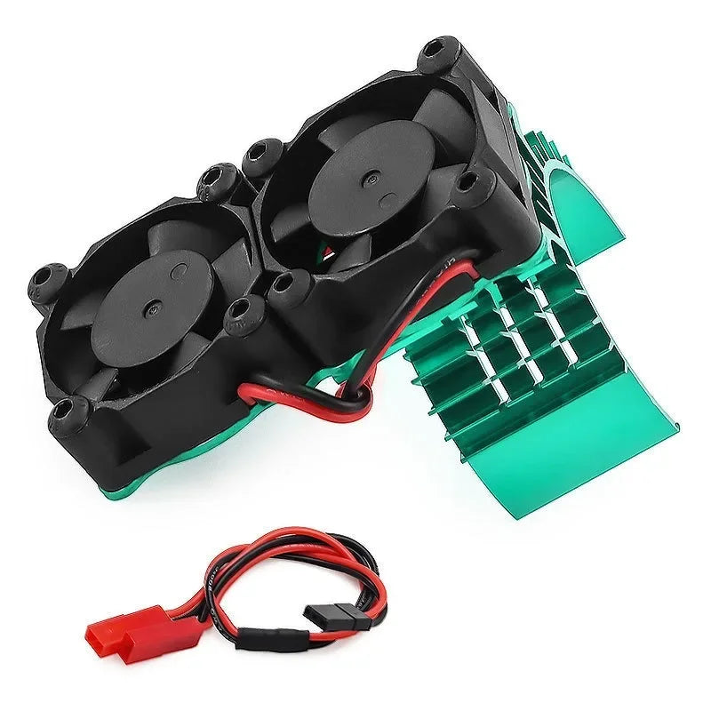 RC Parts Electric Car brushless Motor Heatsink Cover Cooling Fan540 3650 3660 3670 Motor Heat Sink