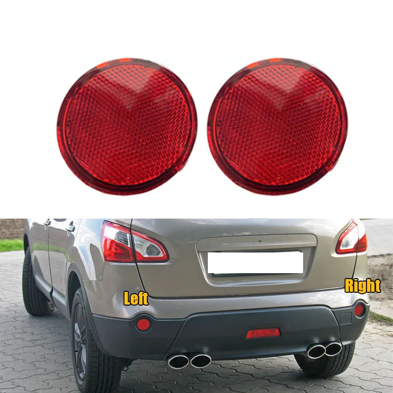 Auto Rear Bumper Reflector Light Rear Fog Light Fog Lamp For NISSAN DUALIS Qashqai J10 2008 2009 2010 2011 2012 2013 2014 2015