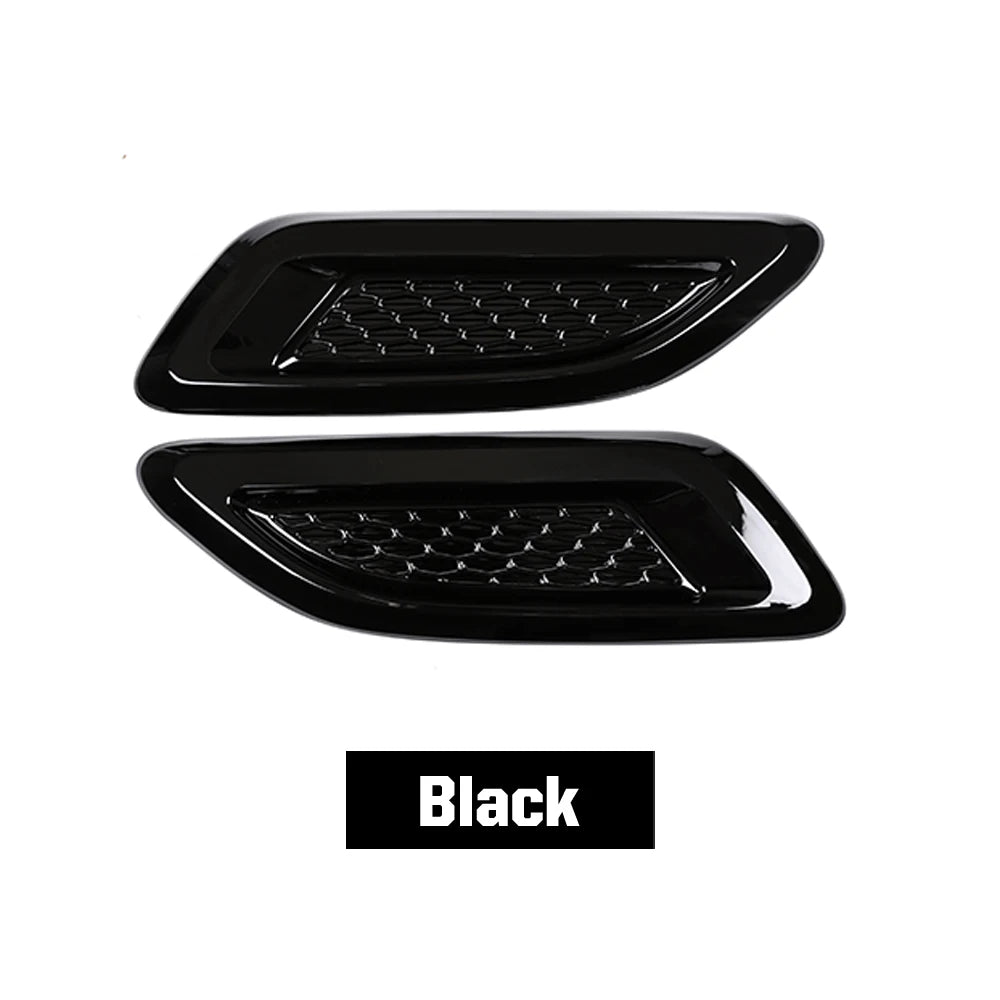 Car Exterior Hood Air Vent Outlet Wing Trim for Land Rover Range Rover Evoque 2012 2013 2014 2015 2016-2018 Car Accessories