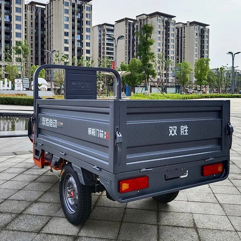 Electric tricycle with 60V and 1000W for freight transportation For adults electric  load pull goods