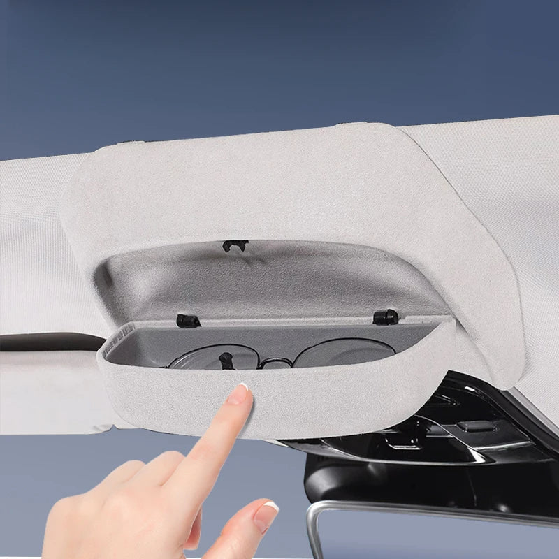 For Chery Tiggo 9 Car Glasses Case Roof Sunglasses Storage Clip Car Interior Modification Accessories Artifact Cars Accessories