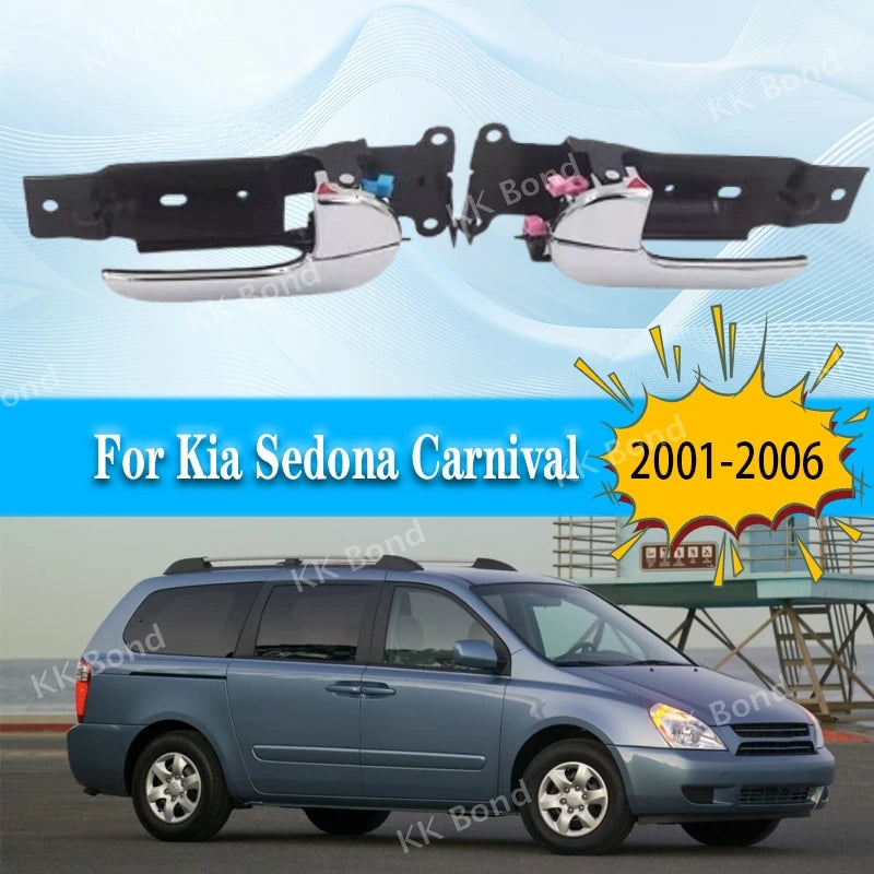 Car Front Door Interior Handle For Kia Carnival 2001-2006 Car Accessories Left Right Front Inner Handle Inner Opening Handle