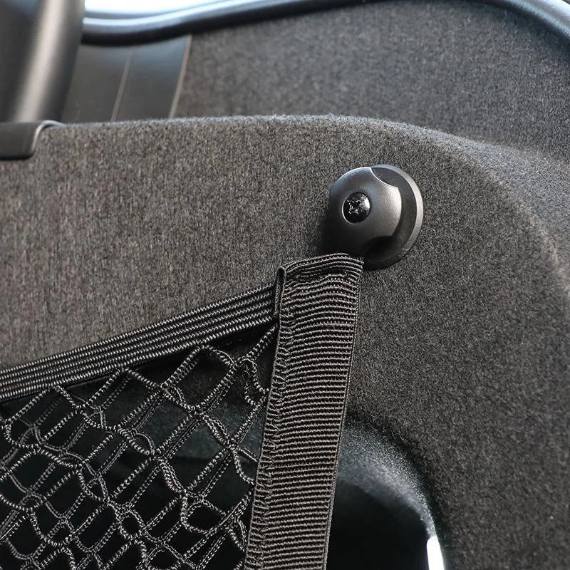 Car Trunk Organizer Storage Net Clips Hooks Car Interior Organizers Hooks Tie Down Ring Loop Fastener Holder Car Accessories