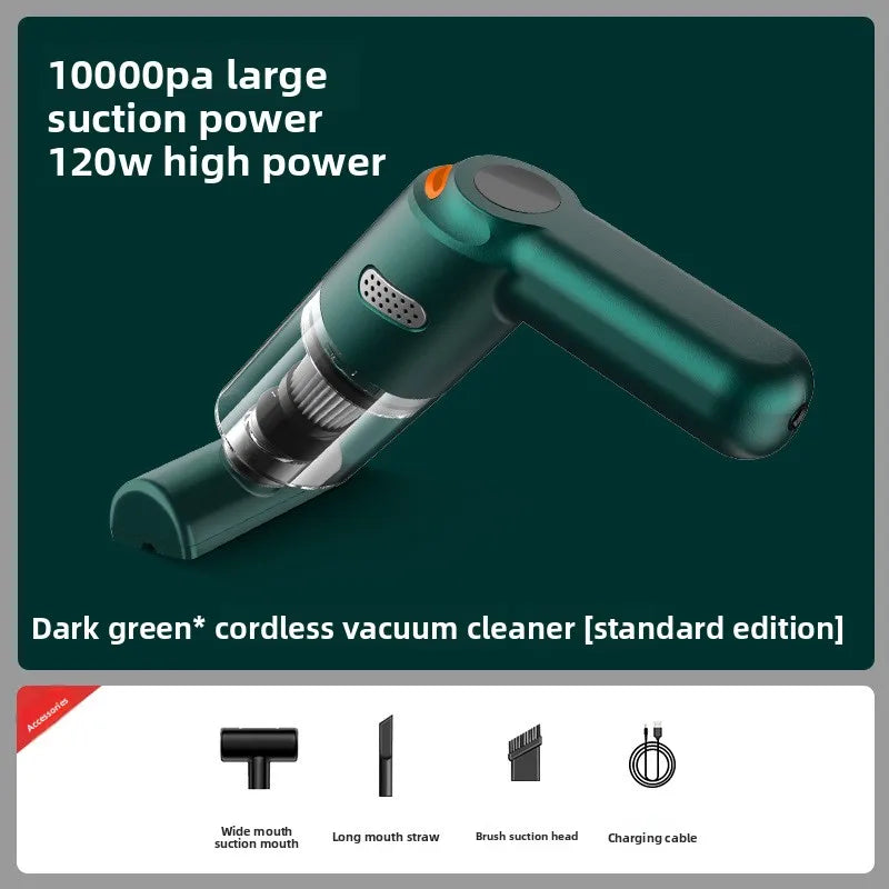 Wireless Charging Car Vacuum Cleaner High Power Large Suction Handheld Small for Home Pet Cat Hair Cleaning