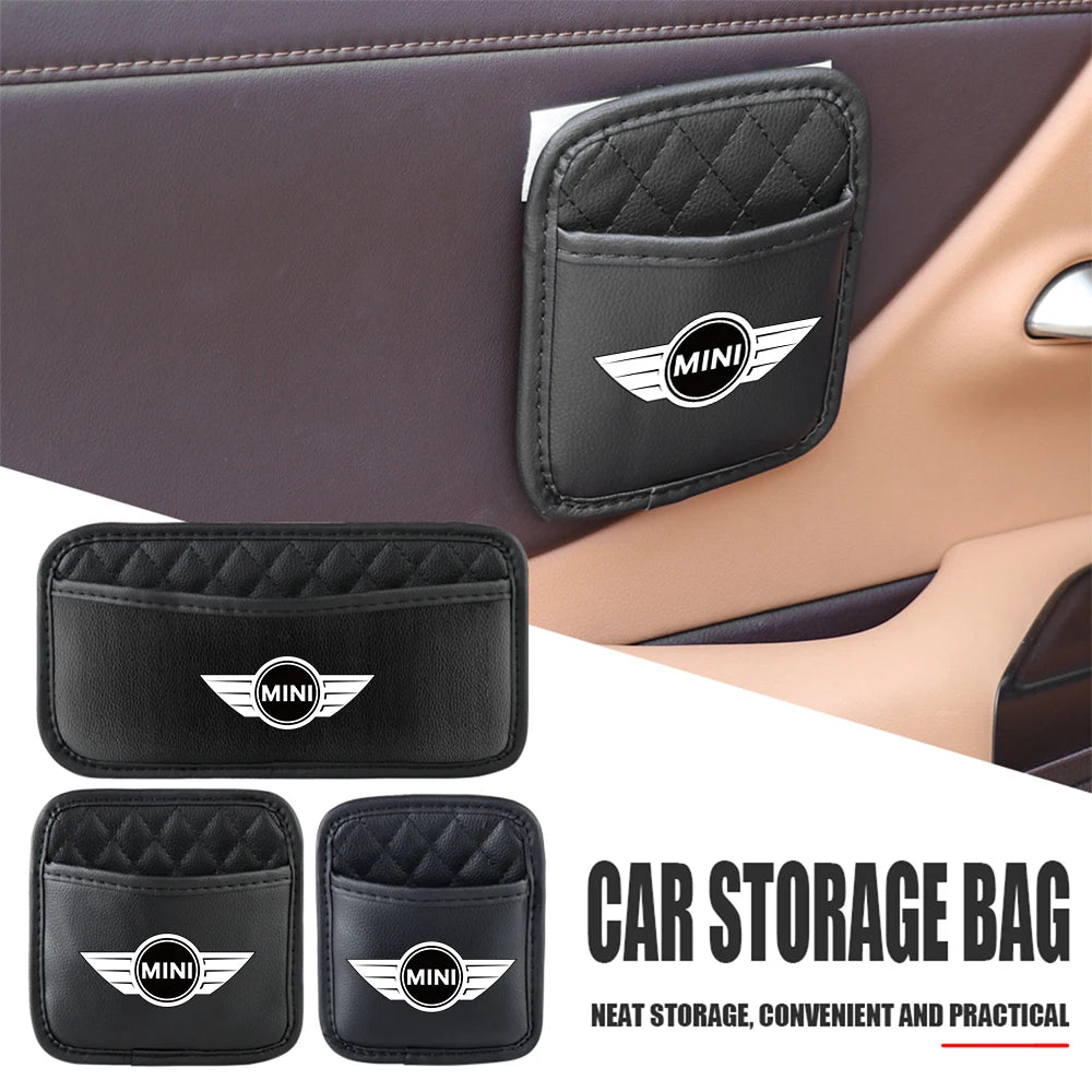 Car Styling Interior Storage Bag Case Organizer Auto Accessories For MINI Cooper S JCW WORKS R55 R56 F55 F56 R57 R58 R59 R60 R50