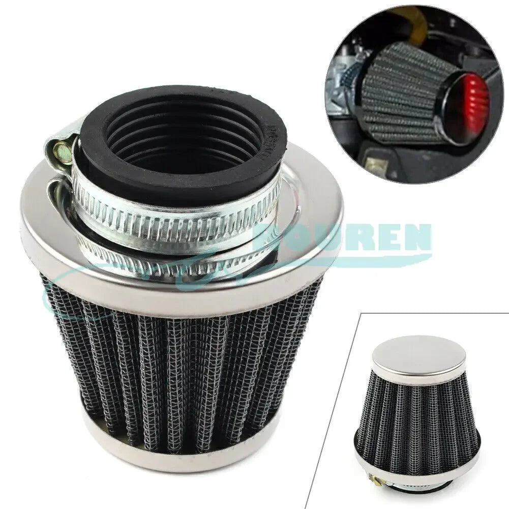 Motorcycle Air Filter Suitable For ATV Scooters Pit Bikes Karts Four-Wheelers 35mm38mm42mm45mm 48mm 50mm 54mm 58mm 60mm Straight