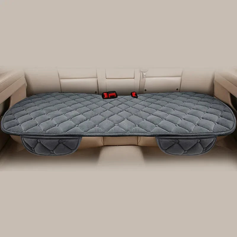 Car Seat Covers Warm Seats Cushion Protector Plush Seat Cover Autumn Winter Universal For Sedan Hatchback SUV Seat Mats