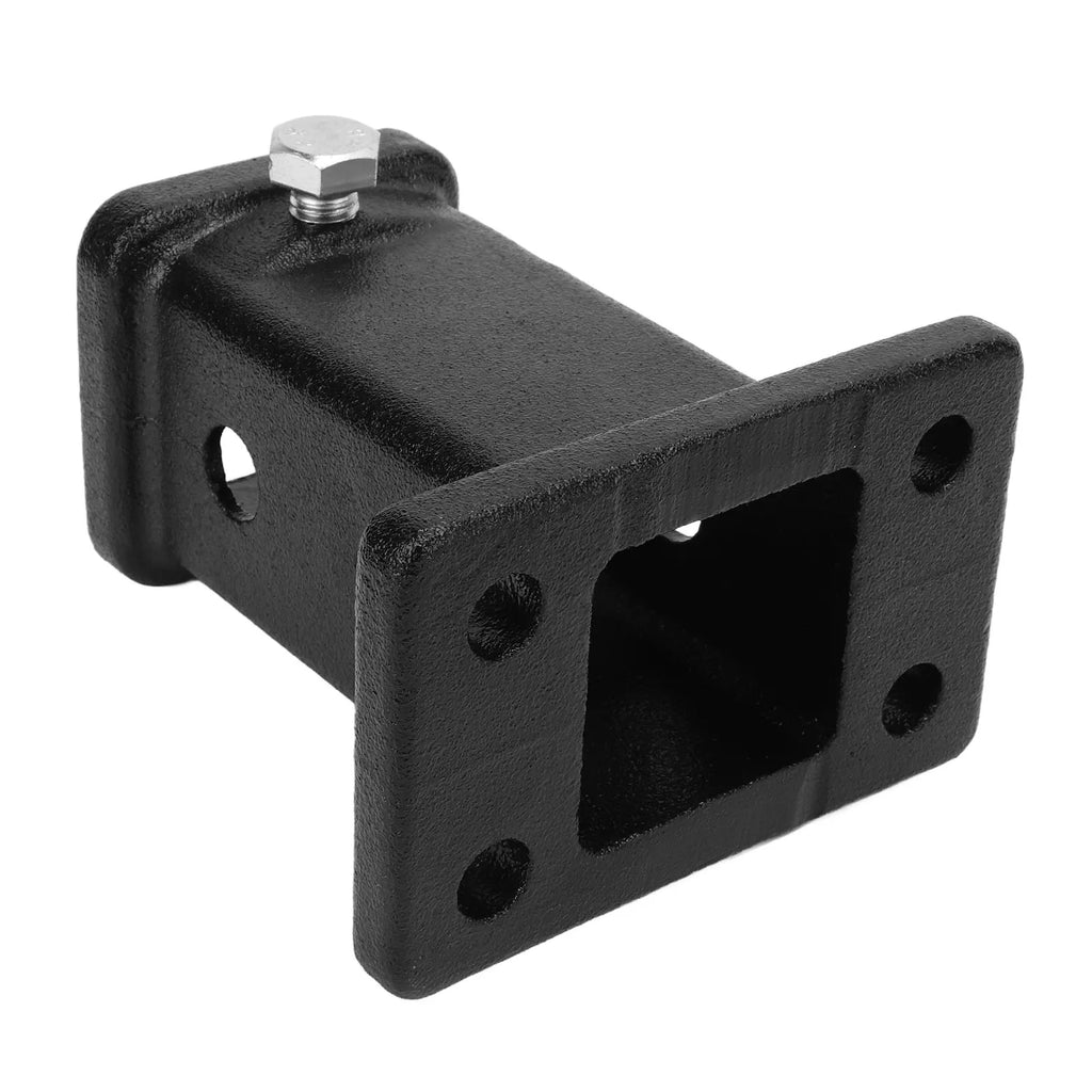 2in Bolt On Receiver Tube Trailer Hitch Receiver Adapter Universal for Pickup Trucks