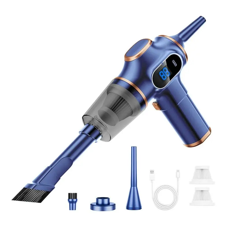 B25B High-Power Wireless Car Vacuum Cleaner Mini Carpet Cleaning Machine Home Appliance Office Floor Vacuum For Sofa