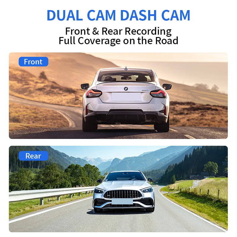1080P Dash Cam Car Optional Dual Lens Night Vision 12In DVR Rearview Mirror Dash Camera Video Recorder Auto Wide-angle Camera