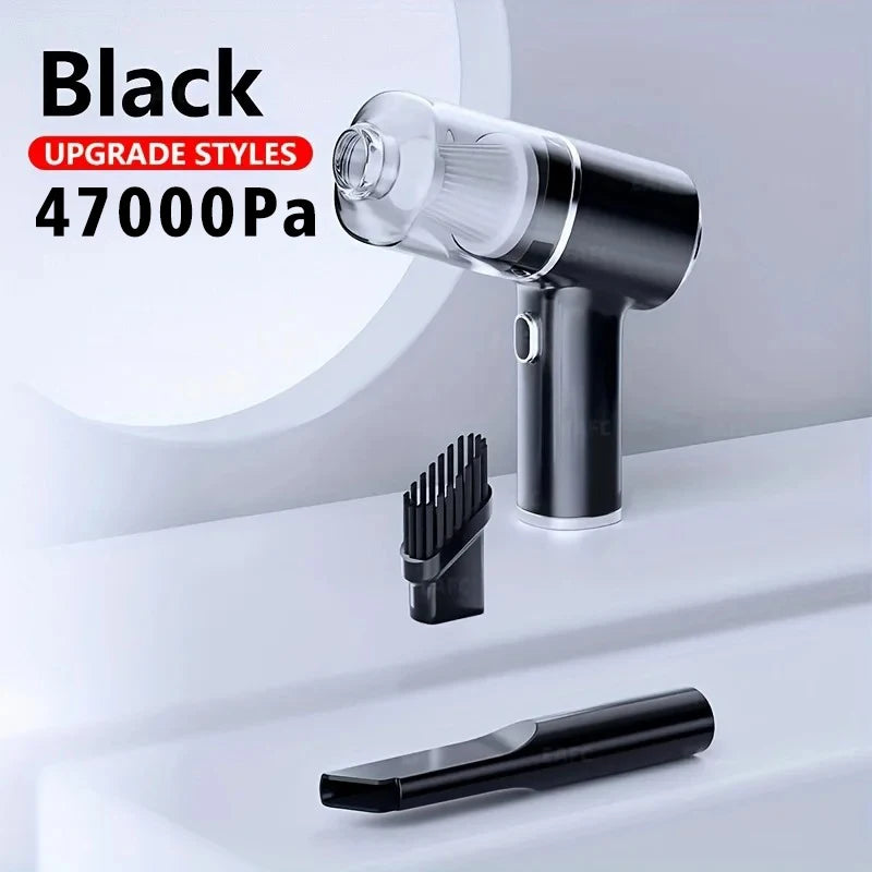 EAFC Car Vacuum Cleaner Portable Wireless Vacuum 47000PA Strong Suction Handheld Vacuum Cleaner Powerful Blower Dust for CarHome