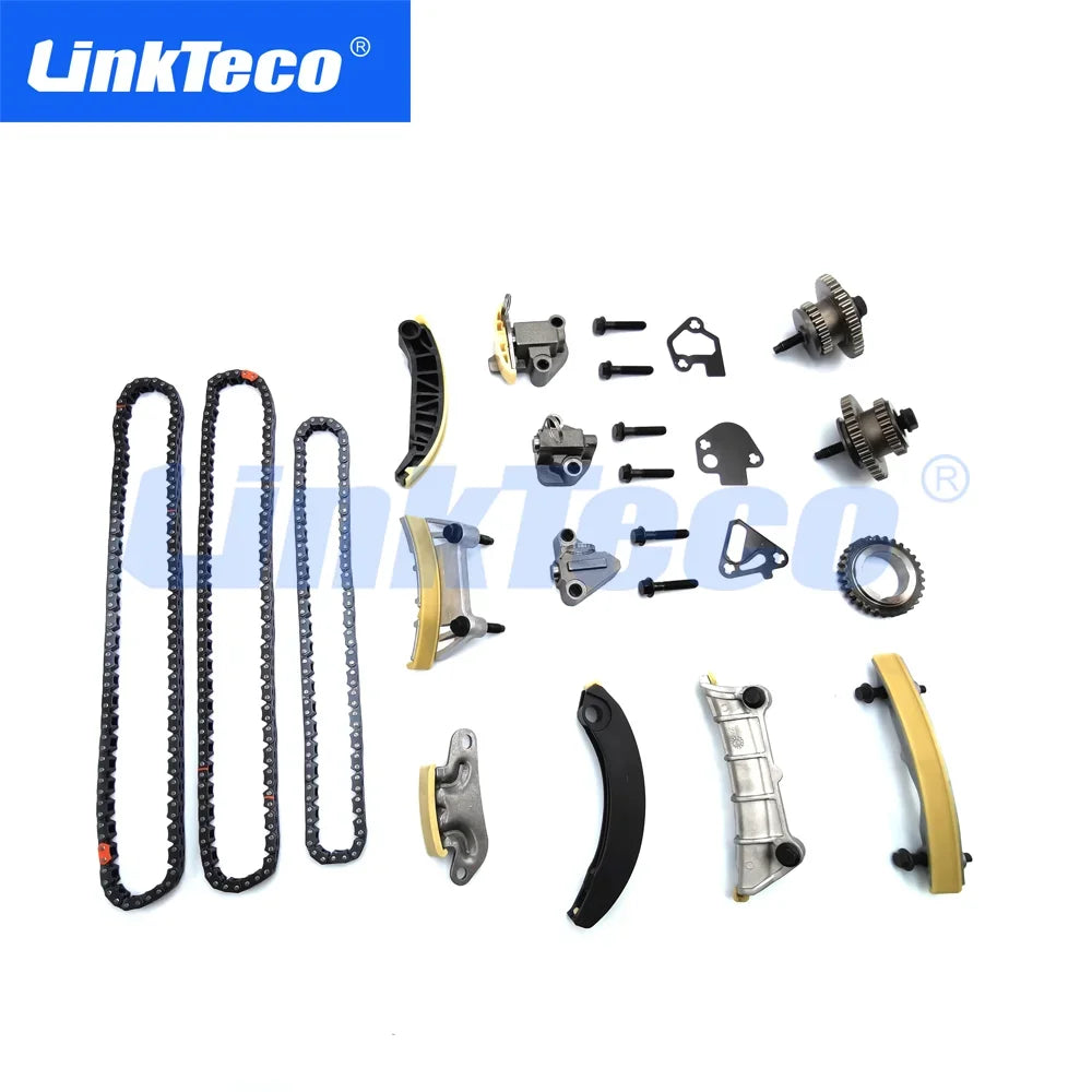 Engine Parts Timing Chain Kit Fit 3.0 3.6 L V6 DOHC For 10-17 Chevrolet GMC BUICK CADILLAC GMC SAAB HOLDEN ALPHEON LFX LF1