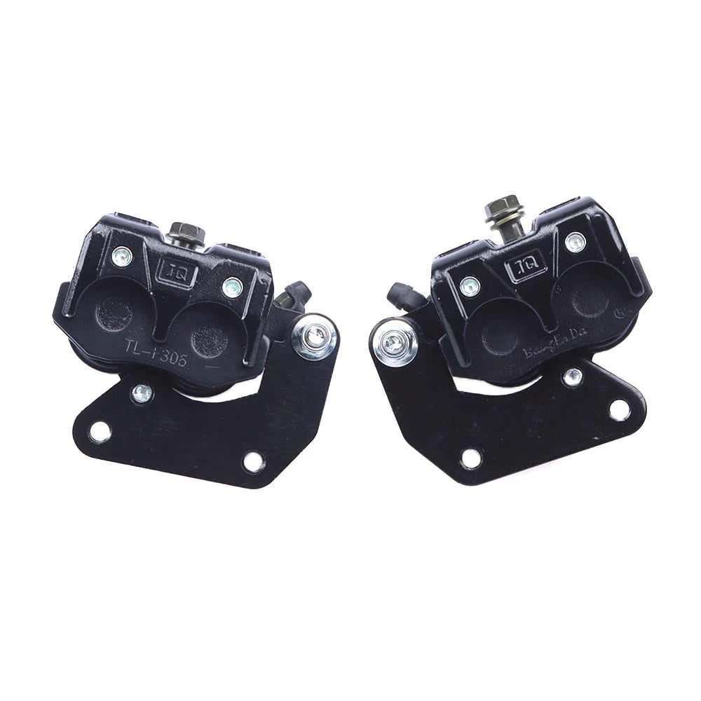 Juego de pinzas de freno delanteras derecha e izquierda para ATV JS250 Jianshe Baja Roketa 250CC Pinza de freno fácil de reemplazar