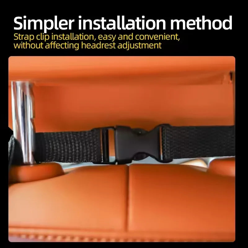 Large Capacity Waterproof Car Back Seat Organizer with Strong Storage Fits Most Vehicles Ideal for Road Trips and Family Travel