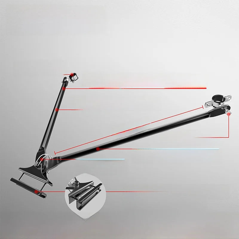 Brenta Qui Release Hitch Connector Cam Car Bicycle  Vehicle Trailer Towing Bar Portable op Cart Link Bar