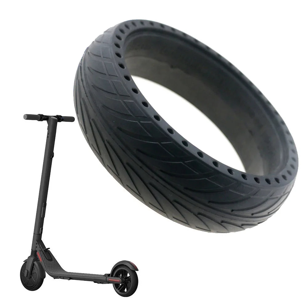 1pc 8 Inch Solid Tyre 8x2.125 For Ninebot Segway ES1/ES2/ES3/ES4 Electric Scooter Rubber Solid Tire Anti-puncture Damping Tyre