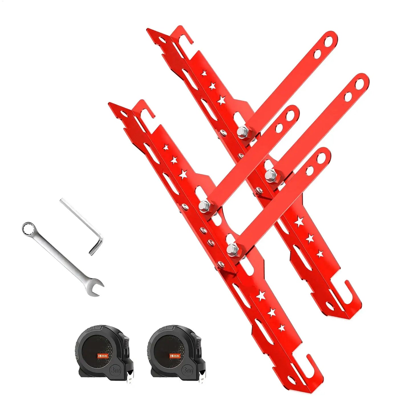 Front End Alignment Tool Heavy Duty Alignment Plates Wheel Accessories & Parts for Garage Truck Commercial Car Workshop Bike