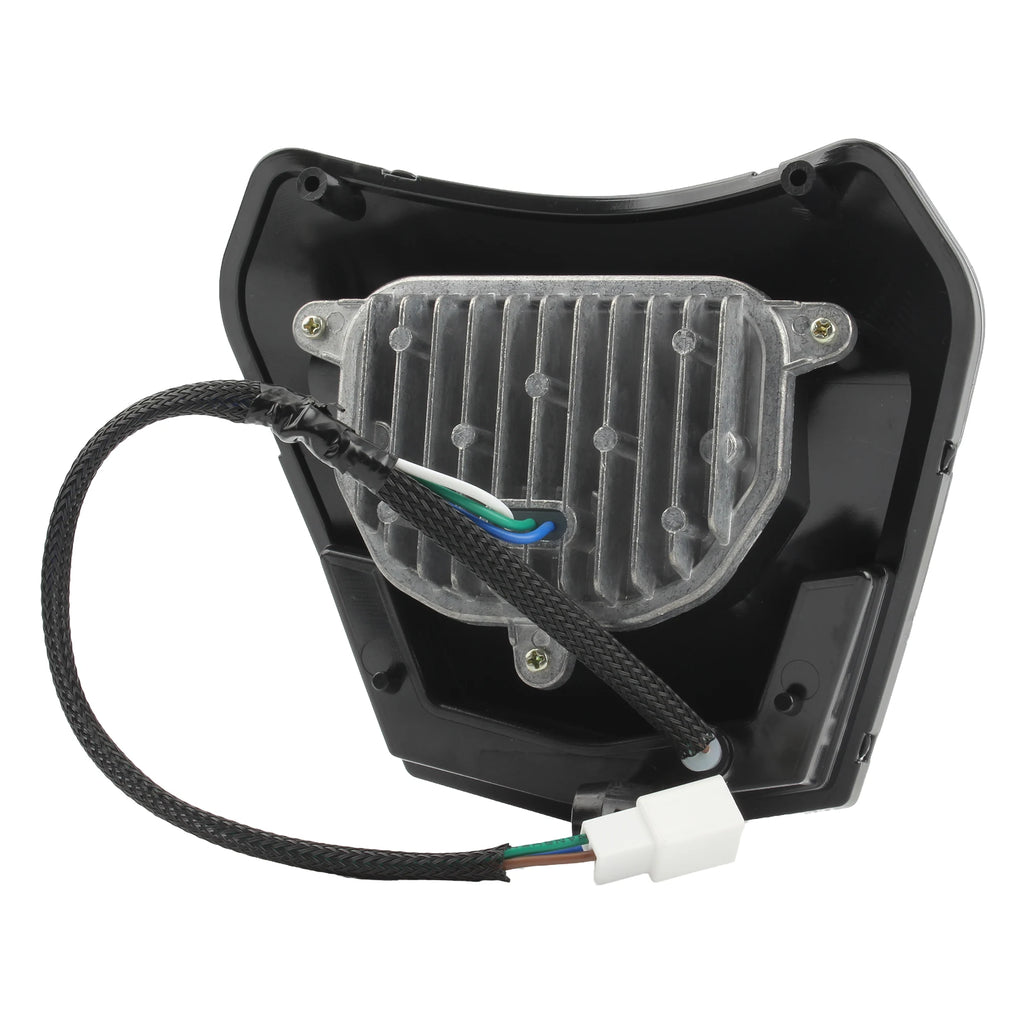 Motorcycle Accessories 4 Lamp Beads LED Headlight for KTM EXC SX Fairing Dirt Bike Supermoto Enduro Motocross Headlamp Spotlight