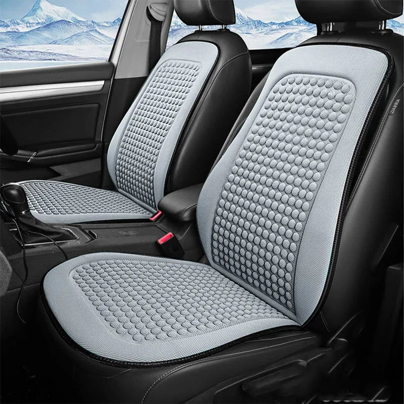 Car Cushion Summer Cool Cushion Ice Silk Seat Cover Car Cushion Seasonal Universal Cool Cushion