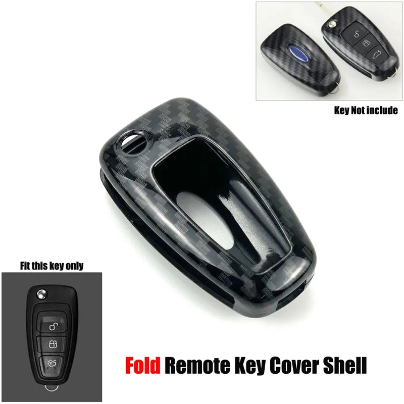 Accesorios de estilo de coche, embellecedor decorativo de fibra de carbono para Ford Focus 3 mk3 Sedán Hatchback 2012-2014