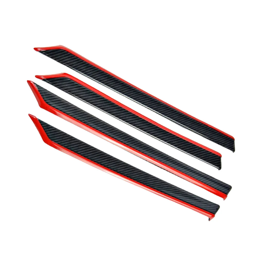 8pcs Car Interior Door Cover Trims decorative accessories For Honda 10th Generation Civic 4-Door 2016 2017 2018 2019 2020