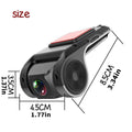 Car DVR Dash Cam Full HD 1080P Dash Cam For DVD Android Player ADAS LDWS Navigation Unit Auto Audio Voice Alarm Video Recording