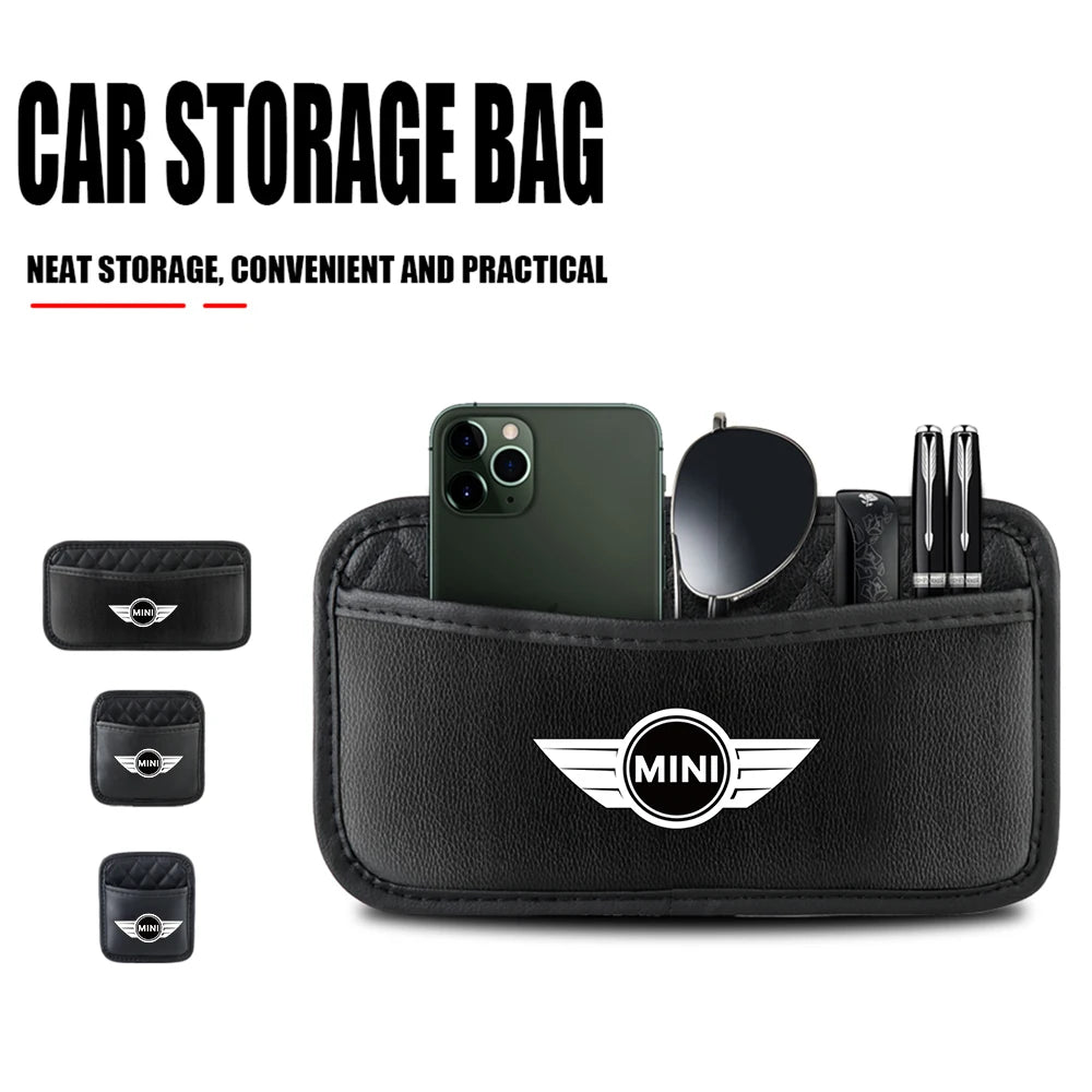 Car Styling Interior Storage Bag Case Organizer Auto Accessories For MINI Cooper S JCW WORKS R55 R56 F55 F56 R57 R58 R59 R60 R50