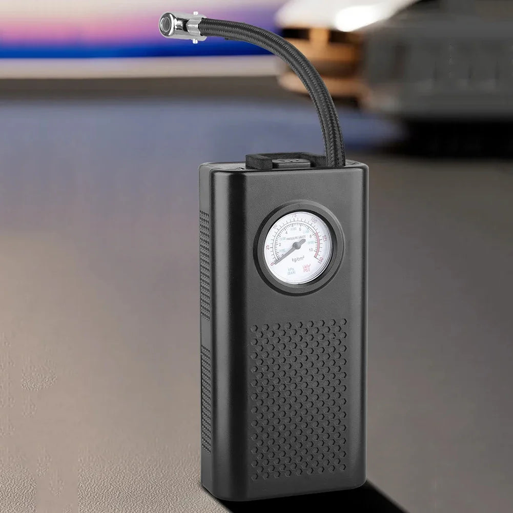 Electric Air Compressor USB Charging Portable Bike Pump Multifunctional Electric Tire Pump for Motorbike Auto Bicycle