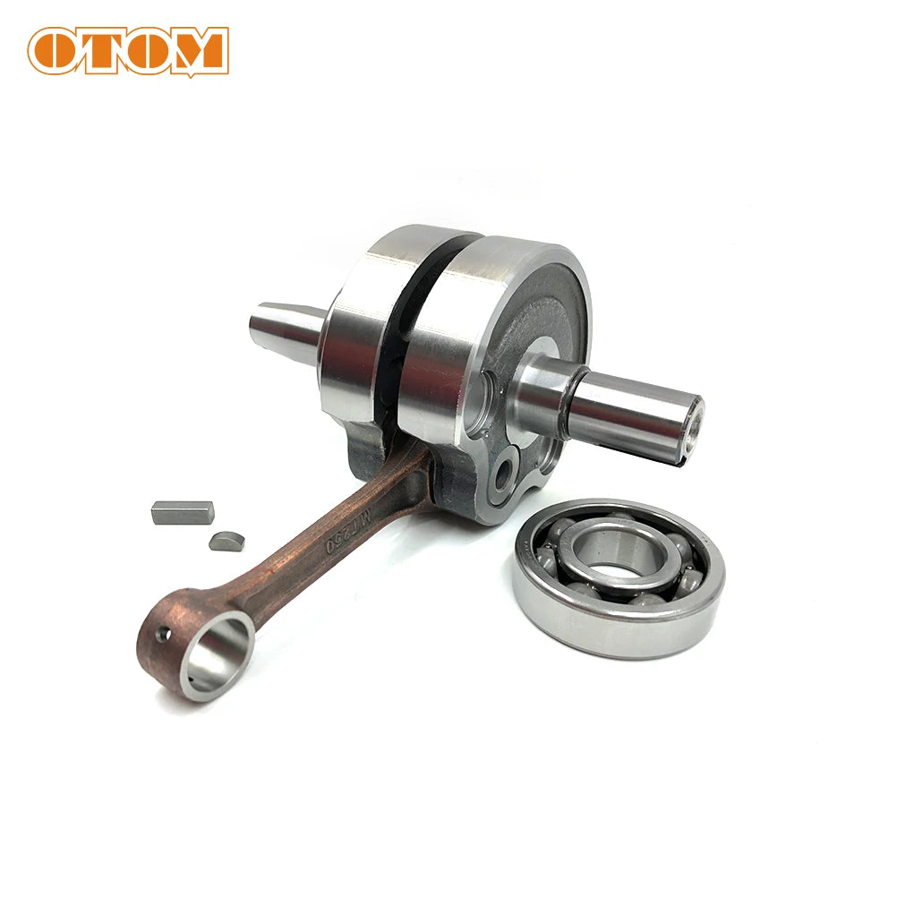 OTOM Motorcycle Crankshaft Assembly With Bearing For YAMAHA DT230 Loncin MT250 GPX TSE250R HJ250H 2 Stroke Engine Connecting Rod