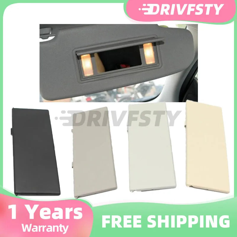 Car Accessories For Volvo S60L V40 V60 Sun Visor Vanity Mirror Lamp Cover Car Interior Parts
