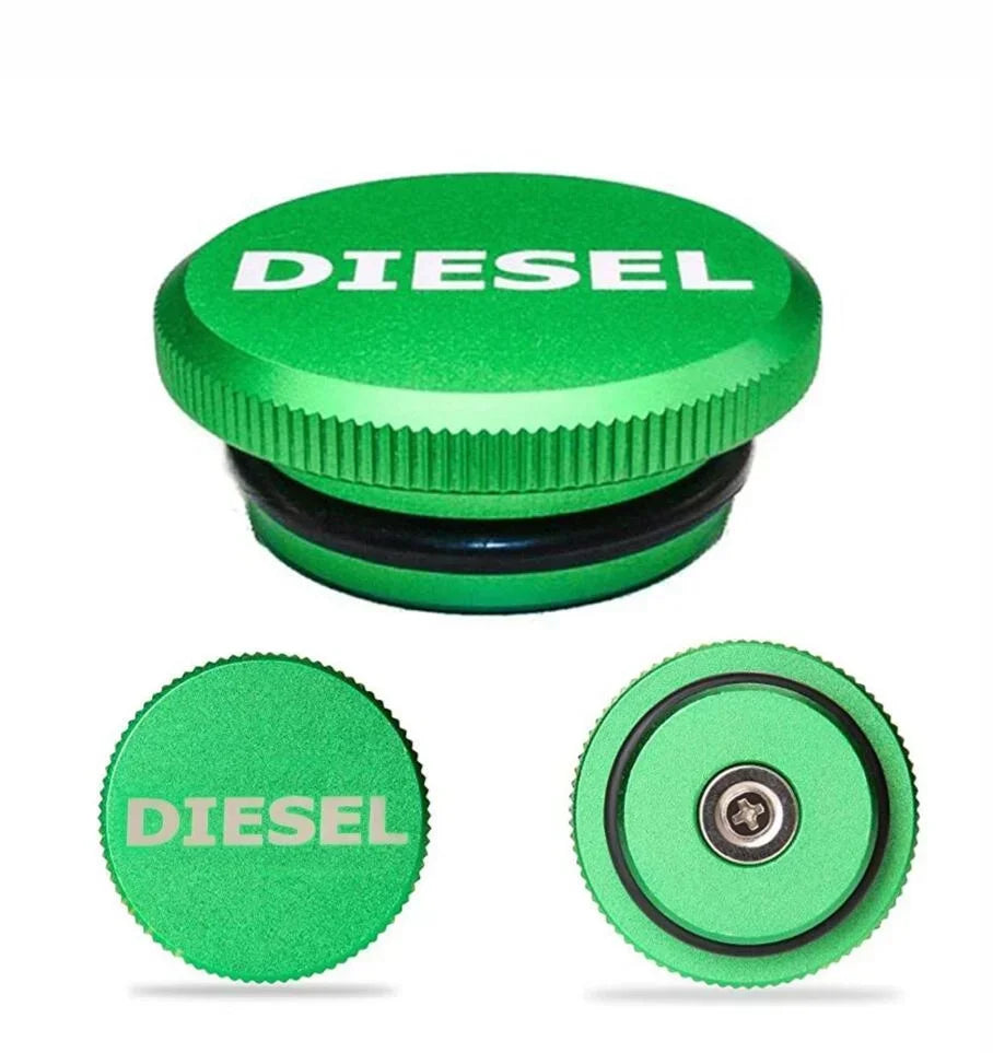 Truck 1500 2500 3500 Aluminium Magnetic Diesel Fuel Cap Accessory