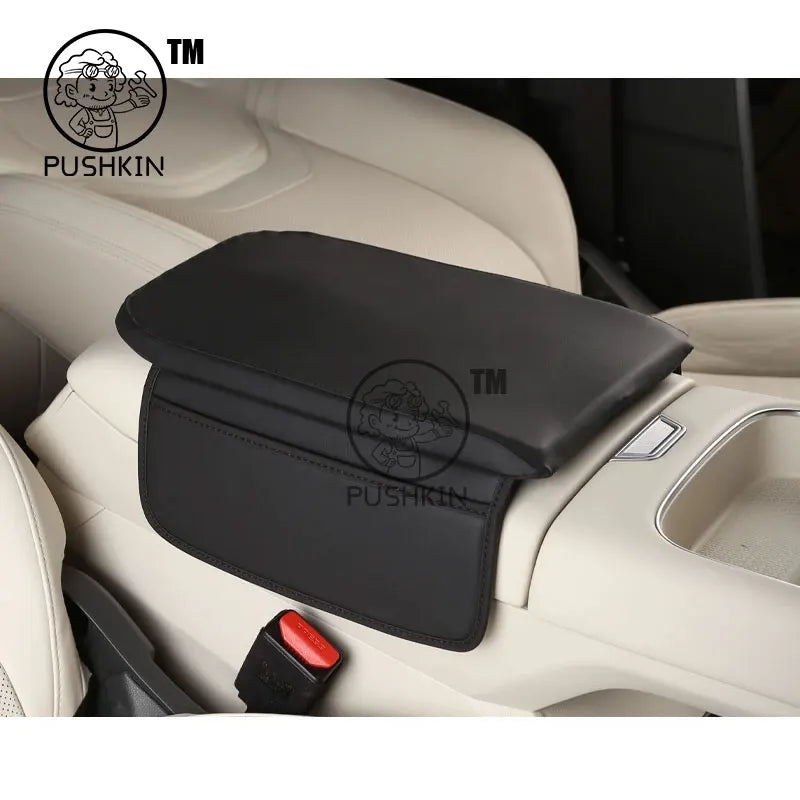 For HAVAL H6 4th 2025 2026 Car Styling Interior Armrest Anti-dirty Pad Cover Sticker PU Leather Cover Modificated Accessories