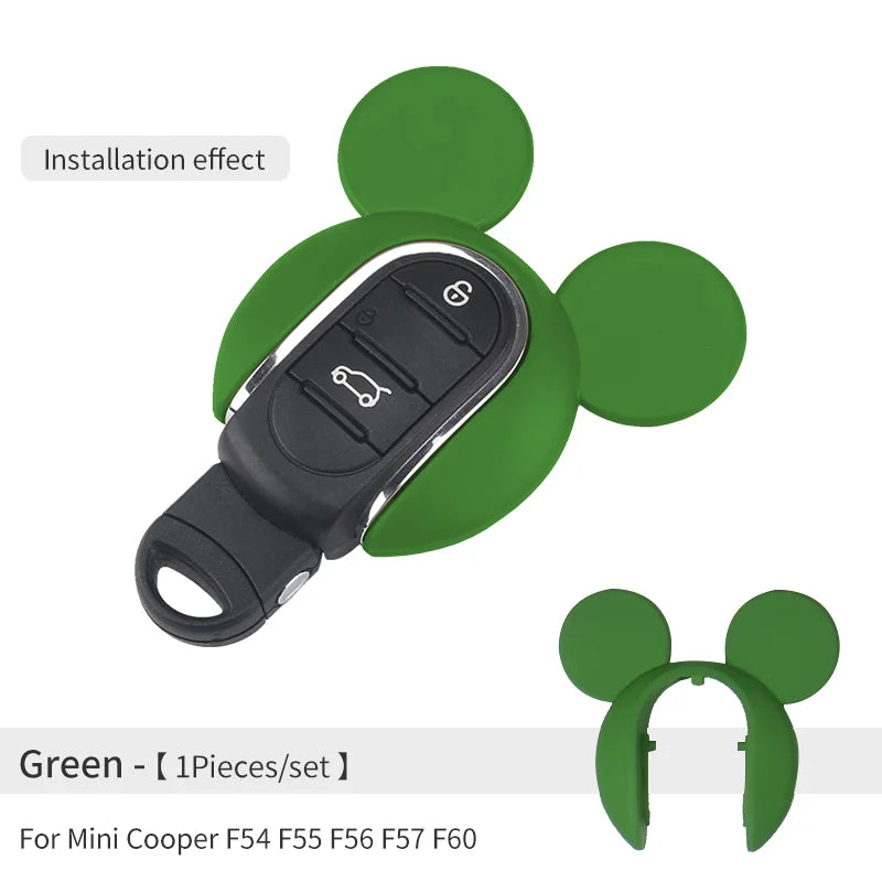 Car Key Case Protector Cover For Mini Cooper S JCW F56 F60 F55 F54 F57 Countryman Clubman Car Styling Key Decorative Accessories